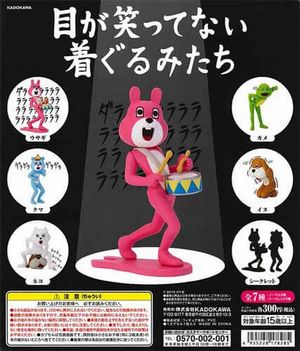 目が笑ってない着ぐるみたち ガチャ